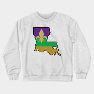 Louisiana State Vibes Crewneck Sweatshirt